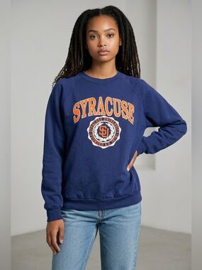 Vintage Syracuse Crewneck Sweat Shirt (XL)
